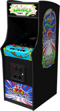 Original Galaga coin-op cabinet